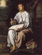 Diego Velazquez, Saint john the Evangelist on the Island of Patmos